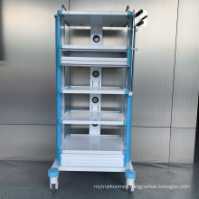 Hospital Aluminum Alloy Detachable Instrument Trolley